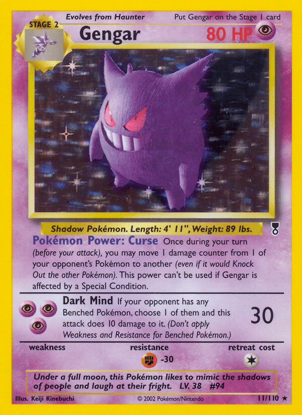 Gengar Pokémon Legendary Collection (11/110) – Other