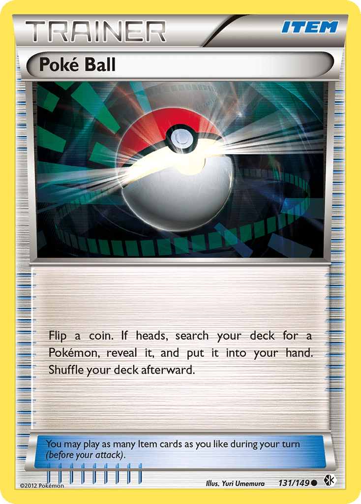 Poké Ball Pokémon Boundaries Crossed (131/149) – Black & White