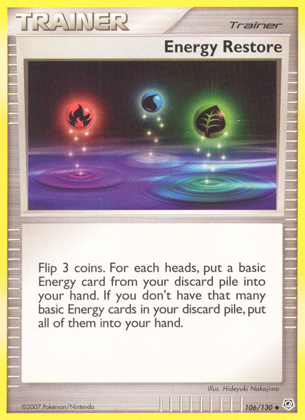 Energy Restore Pokémon Diamond & Pearl (106/130) – Diamond & Pearl