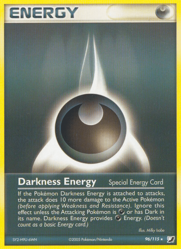 Darkness Energy Pokémon Unseen Forces (96/115) – EX