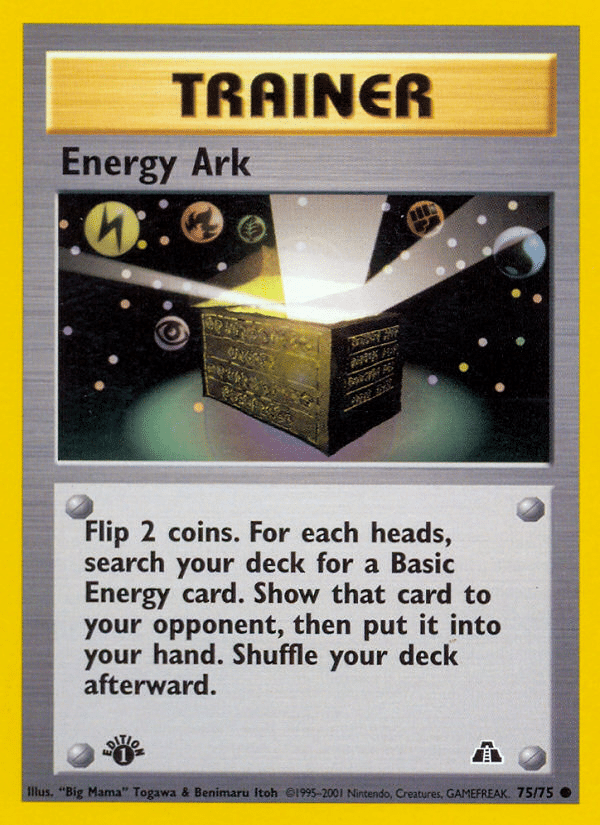 Energy Ark Pokémon Neo Discovery (75/75) – Neo