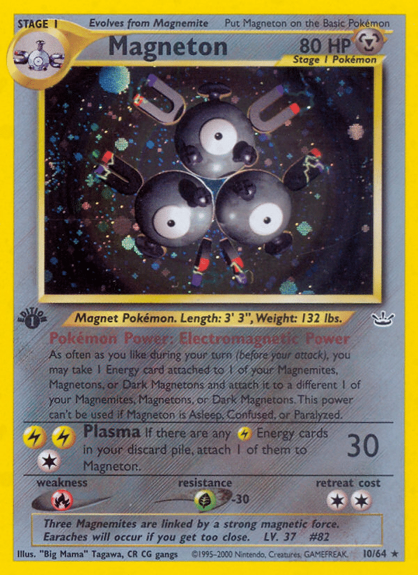 Magneton Pokémon Neo Revelation (10/64) – Neo