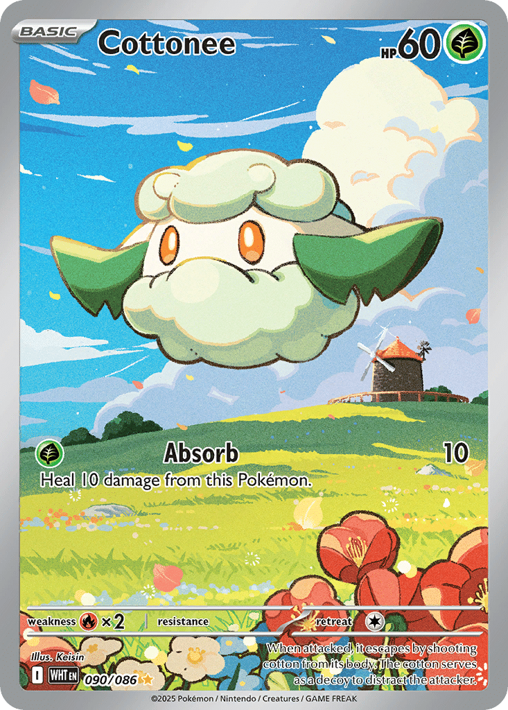 Cottonee Pokémon White Flare (90/86) – Scarlet & Violet