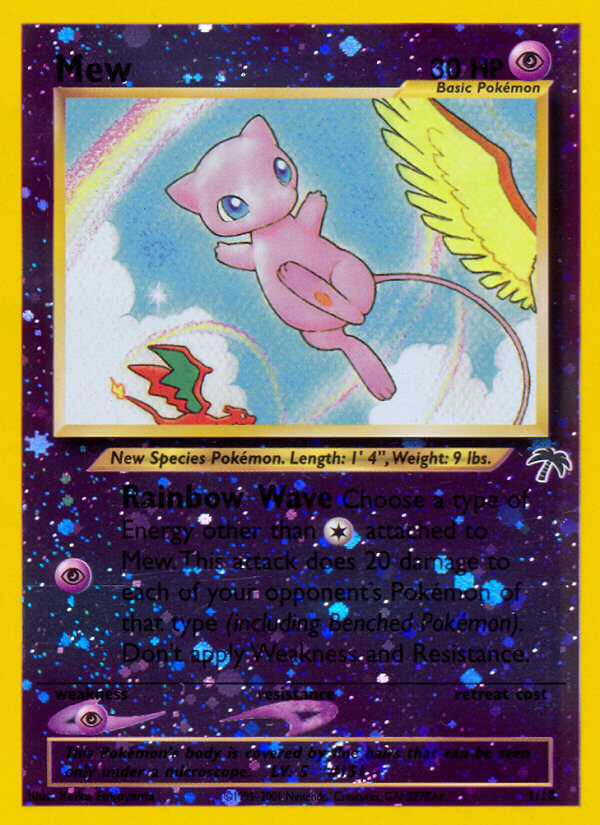 Mew Pokémon Southern Islands (1/18) – Other
