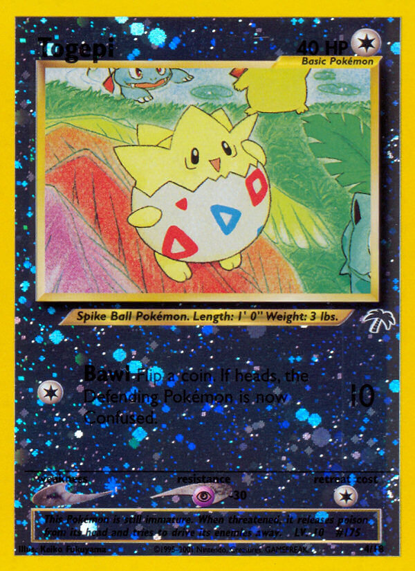 Togepi Pokémon Southern Islands (4/18) – Other