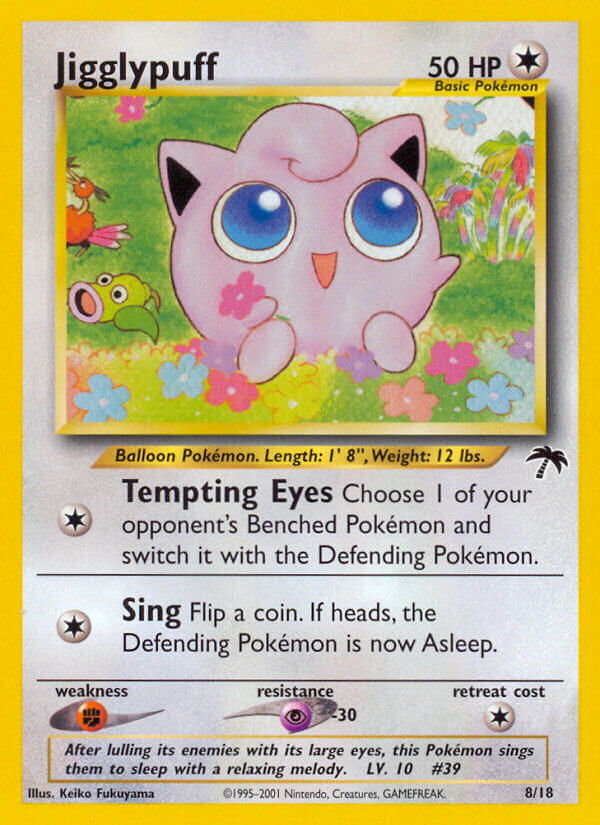 Jigglypuff Pokémon Southern Islands (8/18) – Other