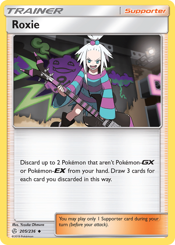 Roxie Pokémon Cosmic Eclipse (205/236) – Sun & Moon