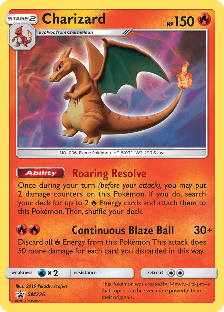 Charizard Pokémon SM Black Star Promos (SM226/248) – Sun & Moon