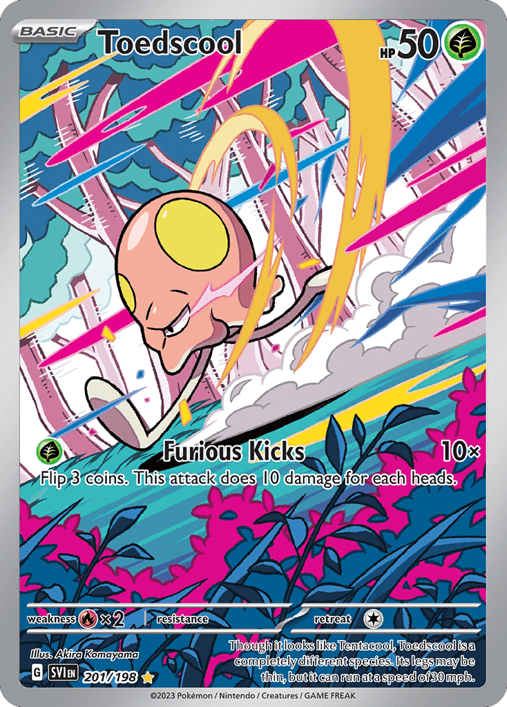 Toedscool Pokémon Scarlet & Violet (201/198) – Scarlet & Violet