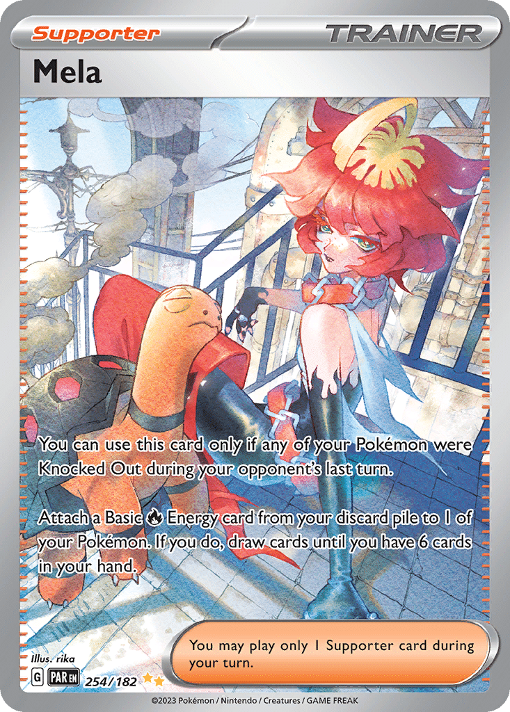 Mela Pokémon Paradox Rift (254/182) – Scarlet & Violet