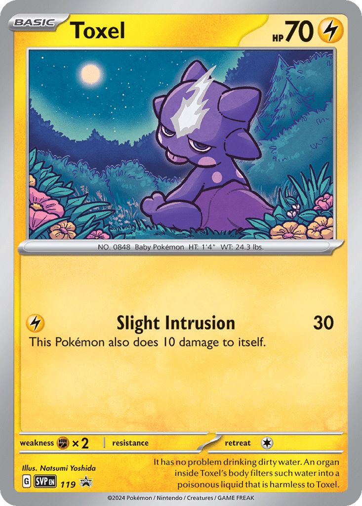 Toxel Pokémon Scarlet & Violet Black Star Promos (119/215) – Scarlet & Violet