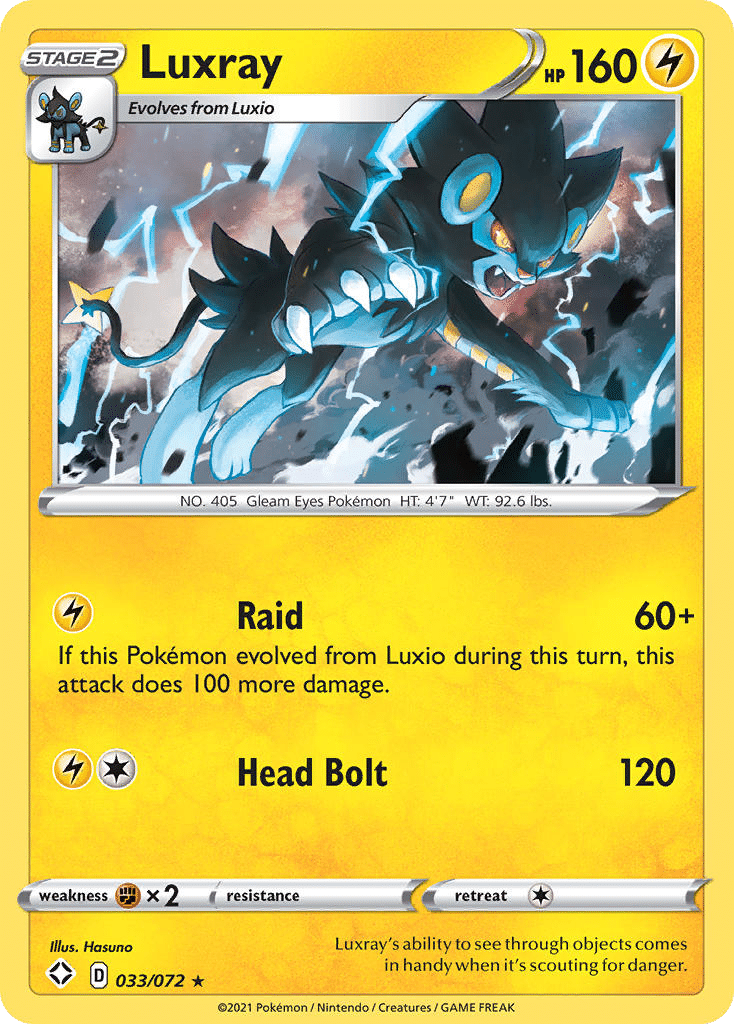 Luxray Pokémon Shining Fates (33/72) – Sword & Shield