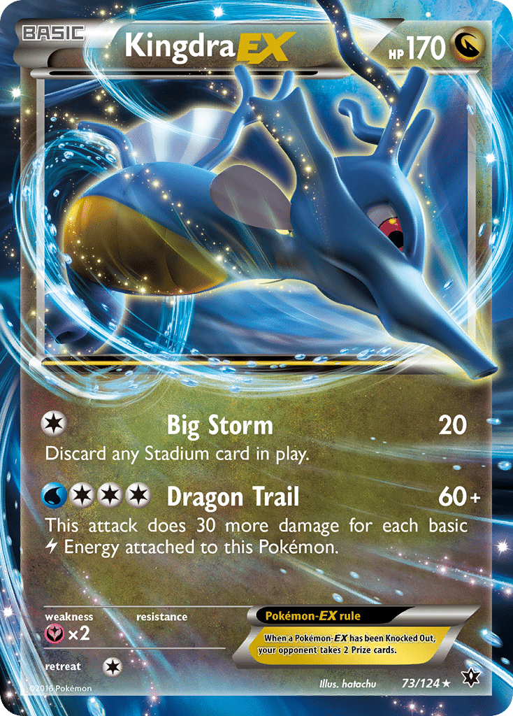 Kingdra-EX Pokémon Fates Collide (73/124) – XY
