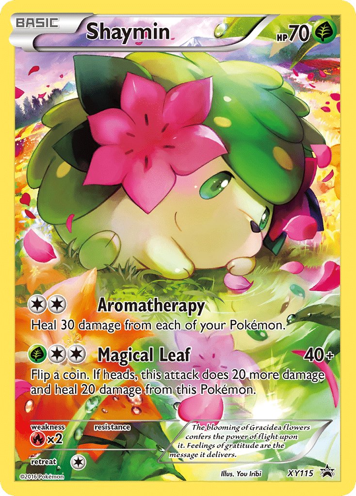 Shaymin Pokémon XY Black Star Promos (XY115/211) – XY