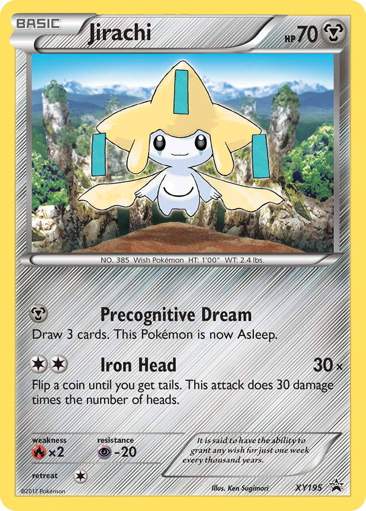 Jirachi Pokémon XY Black Star Promos (XY195/211) – XY